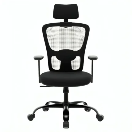 Black jazz high back revolving chair for office and home